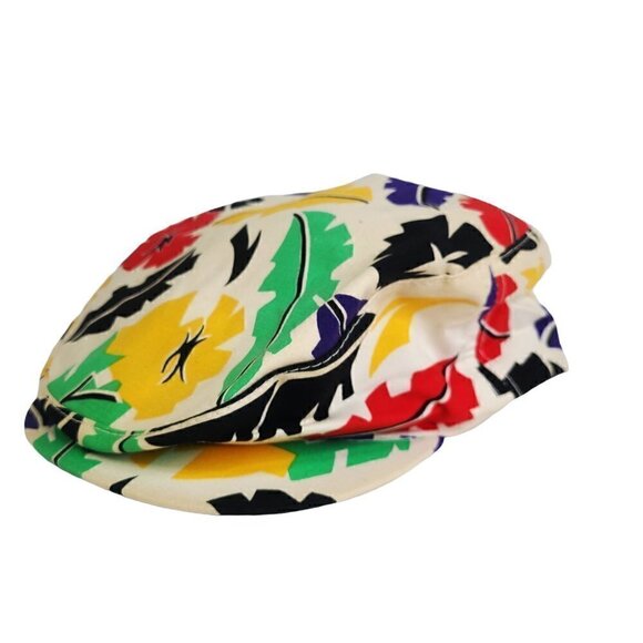 Vintage GA? Headwear Newspaper Boy Cabbie Hat Summer Palm Snapback - Picture 3 of 5